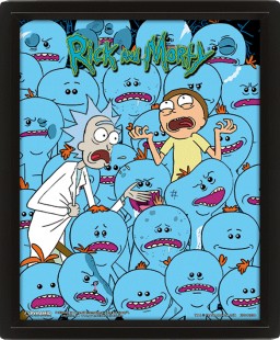 3D Постер Rick And Morty: Mr. Meeseeks