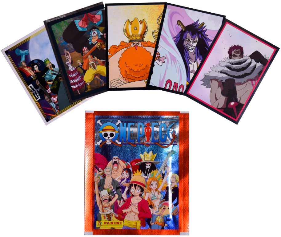 Бокс с наклейками One Piece (50 наборов)