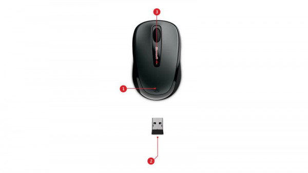 Мышь Microsoft Wireless Mobile Mouse 3500 беспроводная для PC