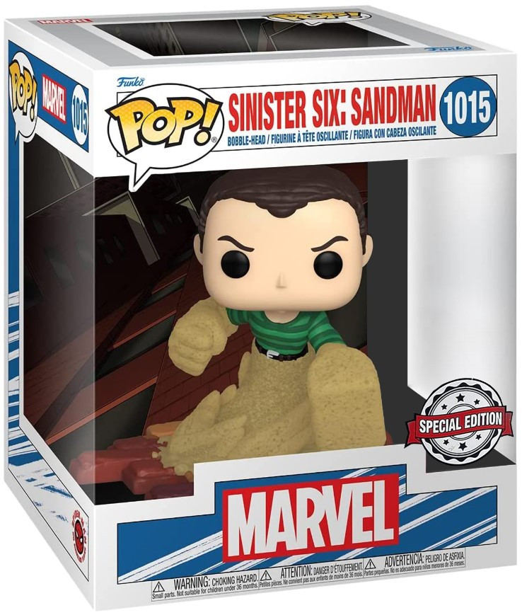  Funko POP Marvel: Sinister Six  Sandman Exclusive Bobble-Head (9,5 )