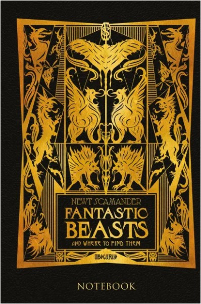Блокнот Fantastic Beasts And Where To Find Them (формат А5, 160 стр., контентный блок)