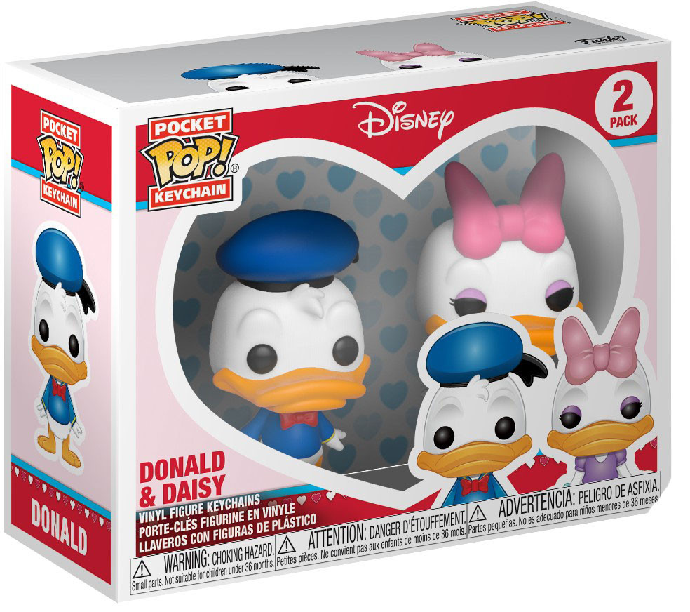  Funko Pocket POP: Disney  Donald & Daisy (2-Pack) (4 )