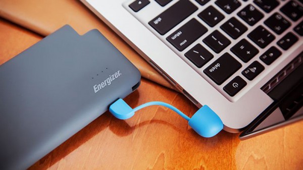 Портативное зарядное устройство Energizer UE4001M (Grey/Blue)
