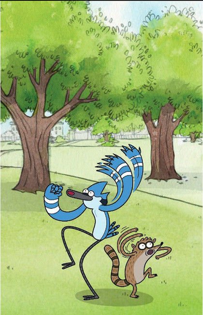  Regular Show:  .  2