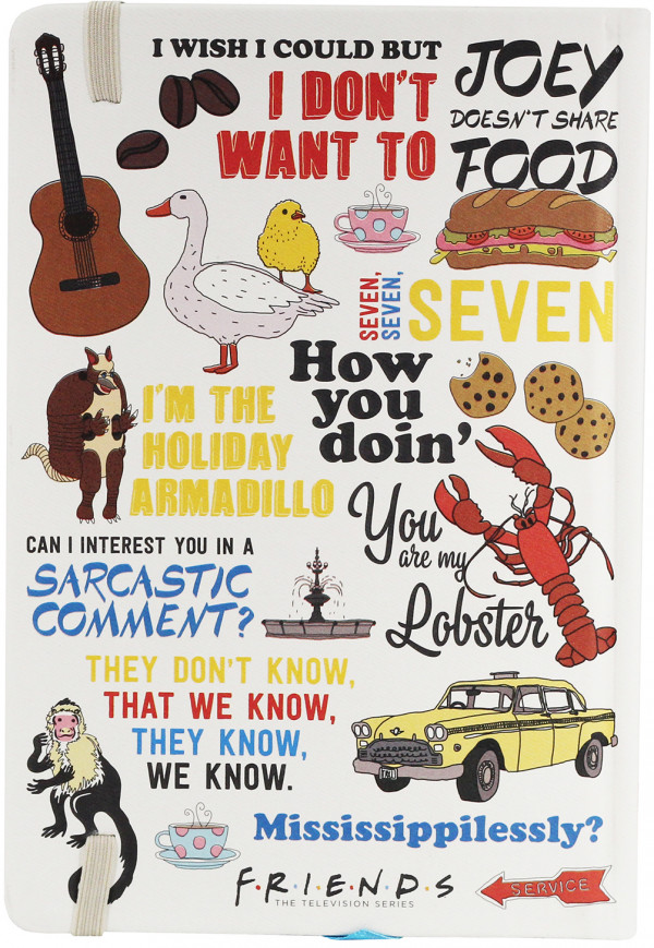 Ежедневник Friends: The One With The Quotes