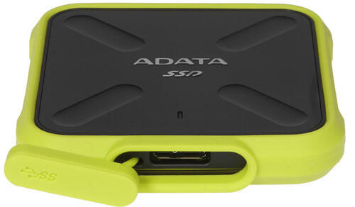 Твердотельный накопитель ADATA 512GB SD700 External SSD USB 3.1 (желтый)