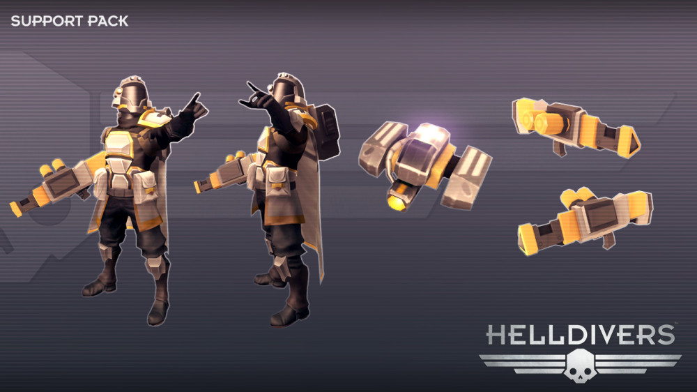 HELLDIVERS. Support Pack [PC, Цифровая версия]