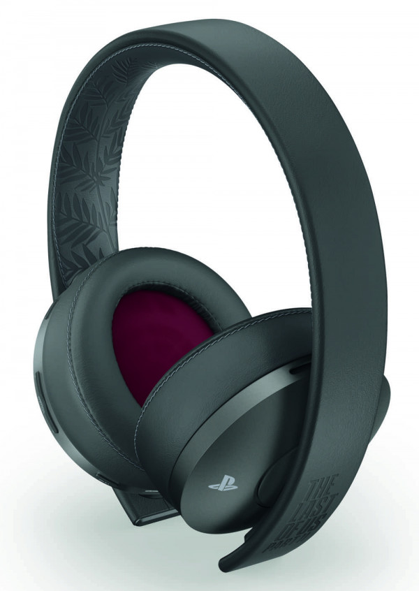 Гарнитура Gold Wireless Headset The Last Of Us Part II: Limited Edition беспроводная для PS4 (черный стальной, матовое покрытие) (CUHYA-0080)