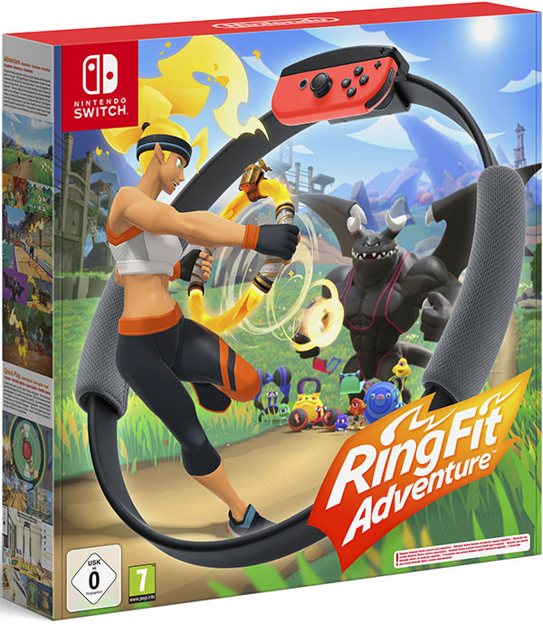 Набор «Подвижные игры» (Ring Fit Adventure + Just Dance 2021) для Nintendo Switch