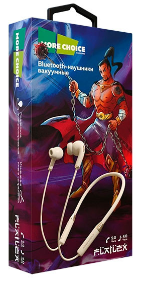 �������� More choice BG31S Bluetooth ��������� � ������ ������� (White)