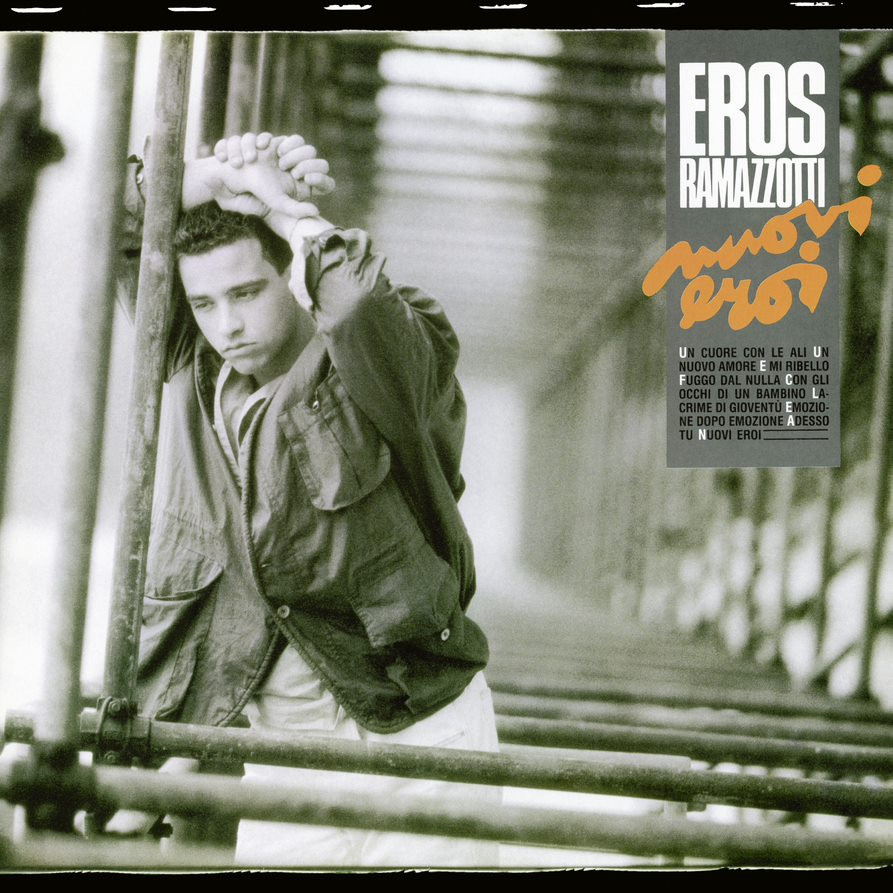 RAMAZZOTTI EROS  Nuovi Eroi  35th Anniversary  Coloured Orange Vinyl LP + ������ ������� �5 ������ 10 �� �����