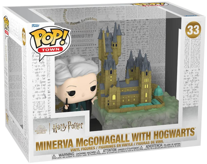 Funko POP Harry Potter: Chamber Of Secrets 20th  Minerva McGonagall With Hogwarts (9,5 )