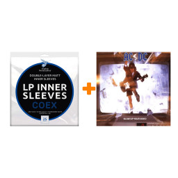 AC/DC  Blow Up Your Video  LP + �������� ���������� COEX ��� ������������� 12" 25�� �����