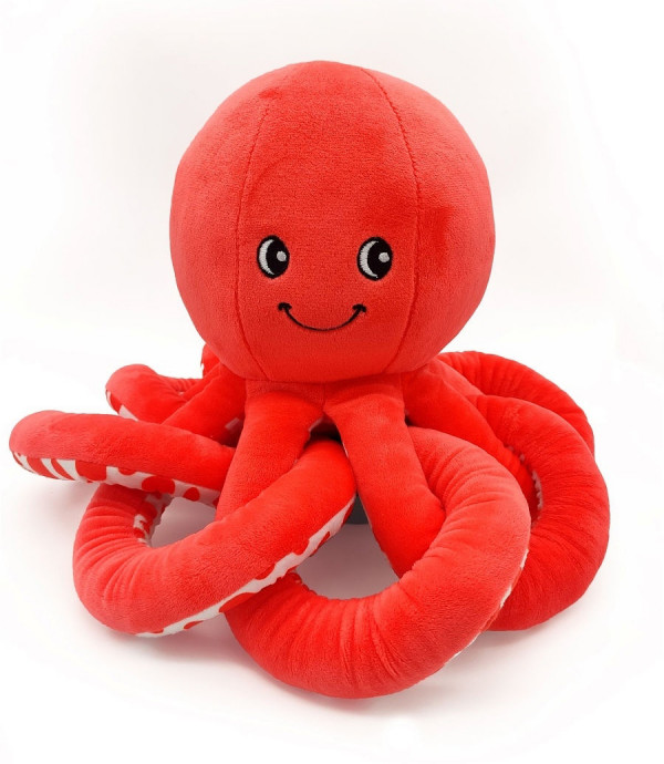 Мягкая игрушка Осьминог коралловый (25 см)