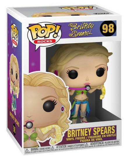  Funko POP Rocks: Britney Spears  Britney Spears Slave 4U (9,5 )