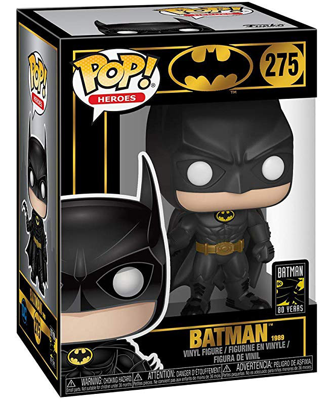 Фигурка Funko POP Heroes: Batman 80 Years – Batman 1989 (9,5 см)
