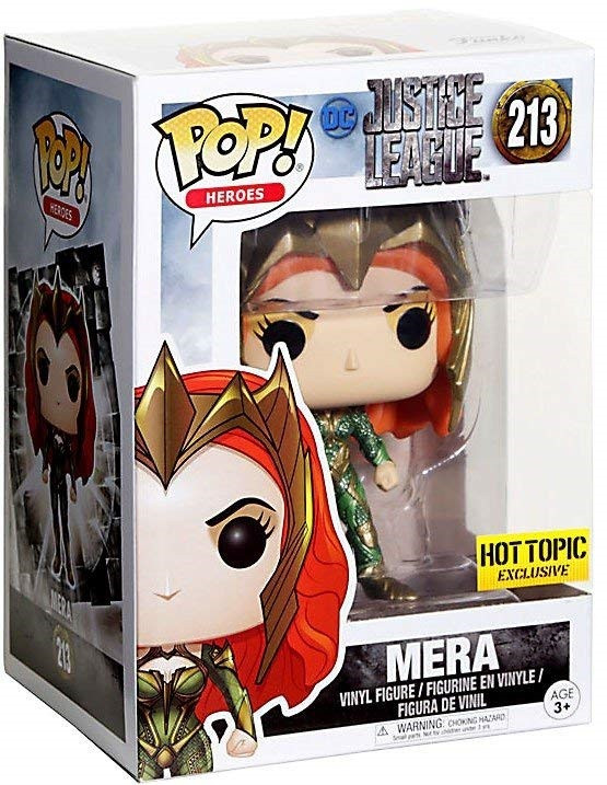 Фигурка Funko POP Heroes: Justice League Mera Exclusive (9,5 см)