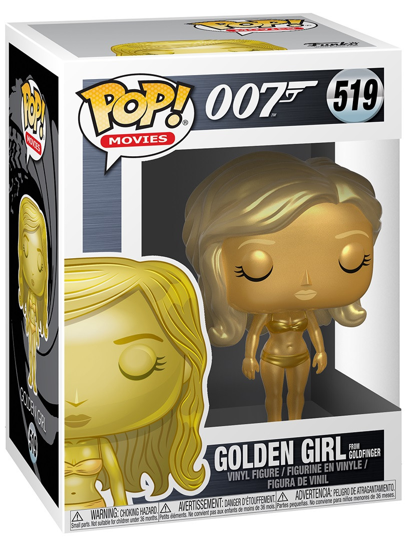 Фигурка Funko POP Movies: James Bond 007 – Golden Girl From Goldfinger (9,5 см)