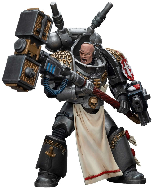 Фигурка Warhammer 40 000: Grey Knights – Interceptor Squad Interceptor Justicar 1:18 (12 см)