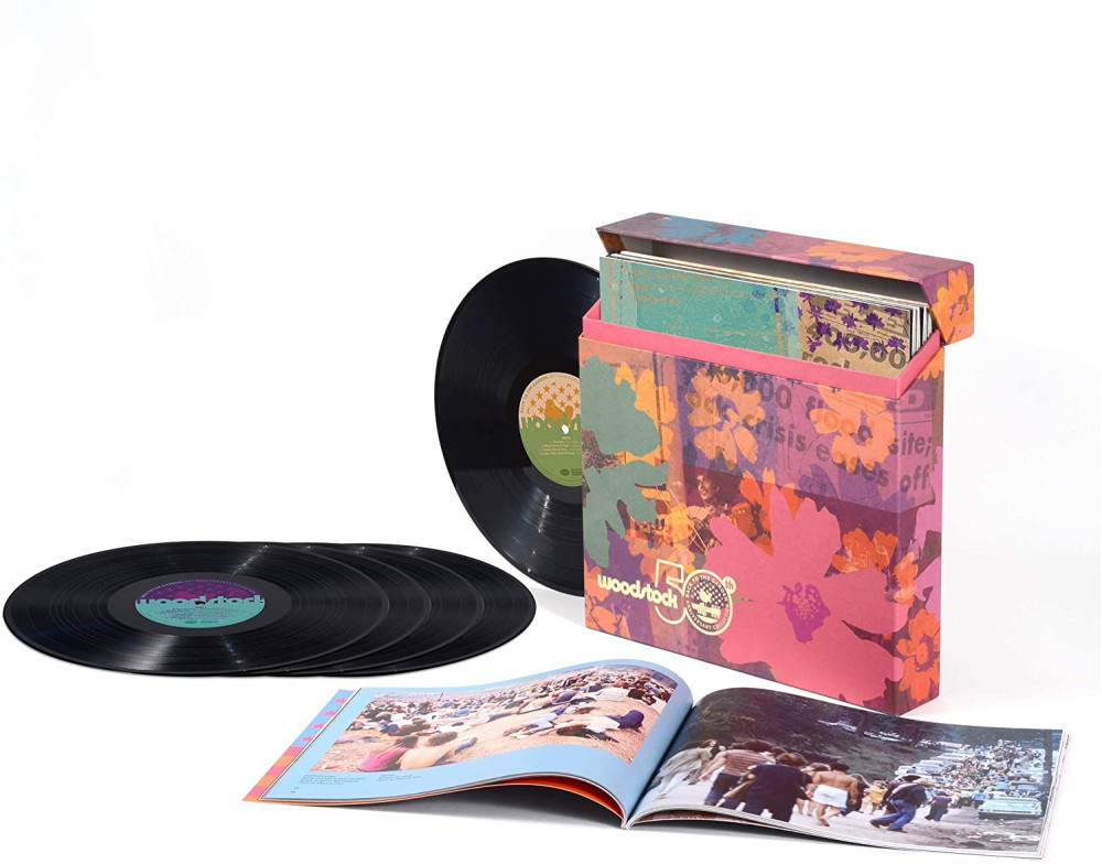 V/A Woodstock  Back To The Garden  50Th Anniversary Collection  5LP + Спрей для очистки LP с микрофиброй 250мл Набор