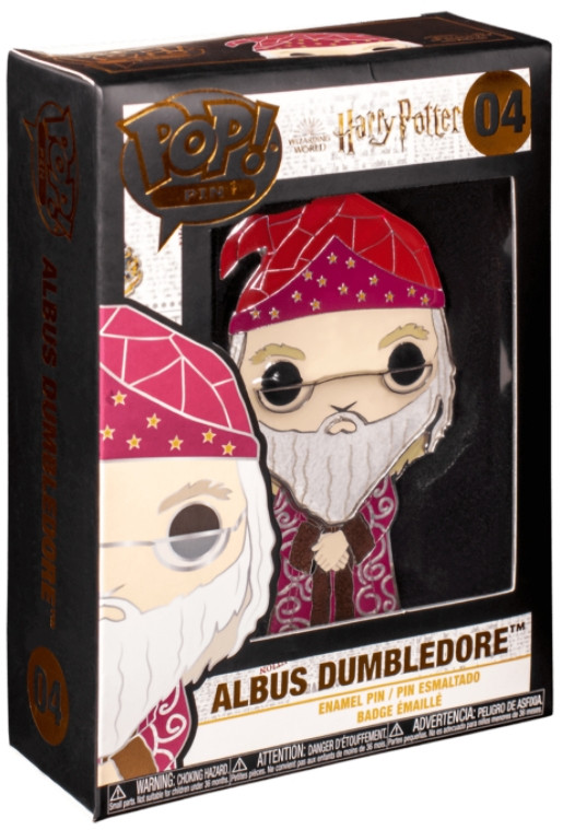  Funko Pop Pin: Harry Potter   Albus Dumbledore Large Enamel Pin