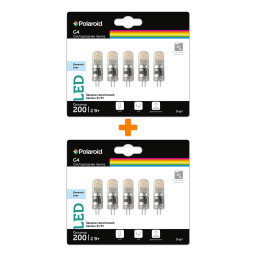    Polaroid 12V G 2W 6500K G4 200lm . 5, 10