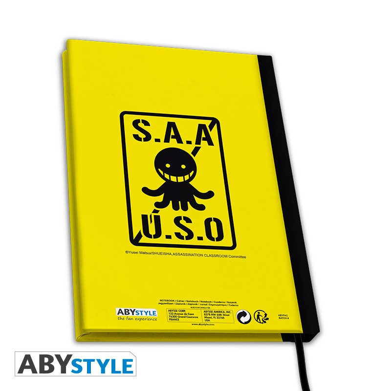Блокнот Assassination Classroom A5