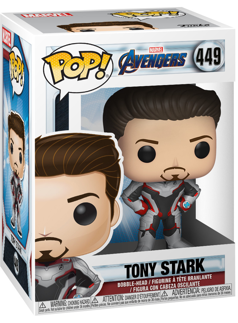  Funko POP Marvel: Avengers Endgame  Tony Stark Bobble-Head (9,5 )