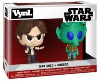  Funko Vynl: Star Wars  Han Solo + Greedo (2-Pack)