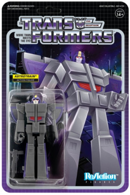  ReAction Figure Transformers  Wave 2  Astrotrain (9 )