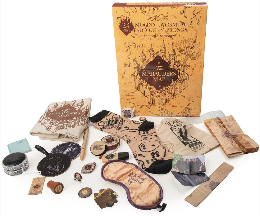 Подарочный набор Advent Calendar 2023: Harry Potter – Карта мародёров