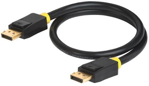 Кабель Greenconnect DisplayPort v1.2, 20M/20M, 0.5 м (черный) (33-050530)