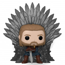 Фигурка Funko POP Television: Game Of Thrones – Ned Stark On Throne Deluxe (9,5 см)