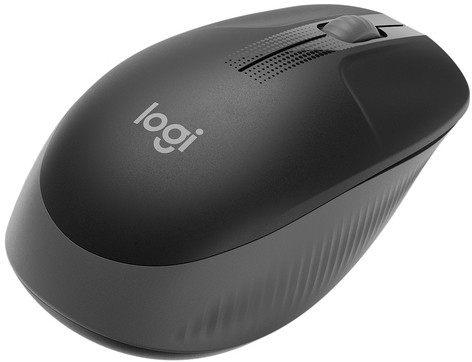  Logitech Wireless Mouse M190 Charcoal   PC
