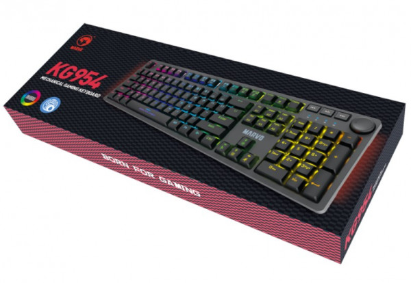 Клавиатура Marvo KG954 USB проводная / игровая / с подсветкой для ПК