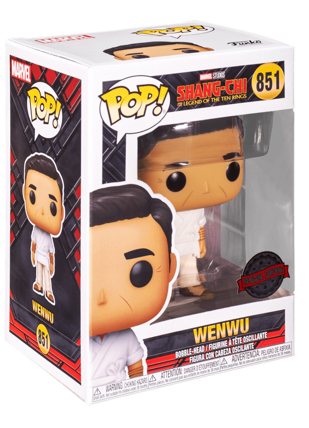  Funko POP Marvel: Wenwu White Outfit (9,5 )