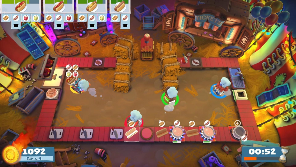 Overcooked! 2: Carnival of Chaos.  [PC,  ]