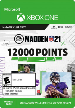 Madden NFL 21. 12000 Madden Points [Xbox One,  ]
