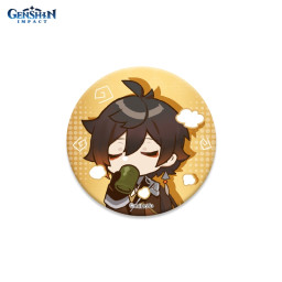 ������ Genshin Impact: Chibi Expressions � Zhongli Can Badge