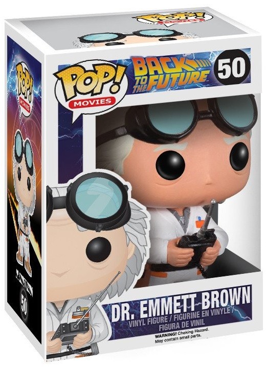 Фигурка Funko POP Movies: Back To The Future – Dr. Emmet Brown (9,5 см)