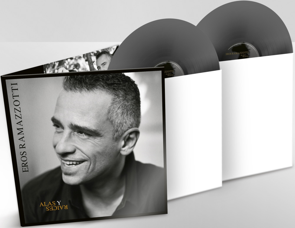 RAMAZZOTTI EROS  Ali E Radici  Italian Version  Coloured Grey Vinyl  2LP +   LP Brush It 