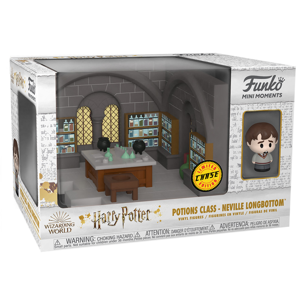  Funko POP: Harry Potter  Potions Class Ron Weasley With Neville Longbottom Chase Mini Moments