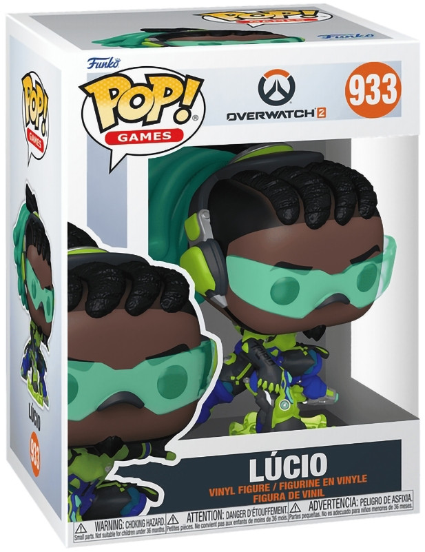 Фигурка Funko POP Games: Overwatch 2 – Lucio (933) (9,5 см)
