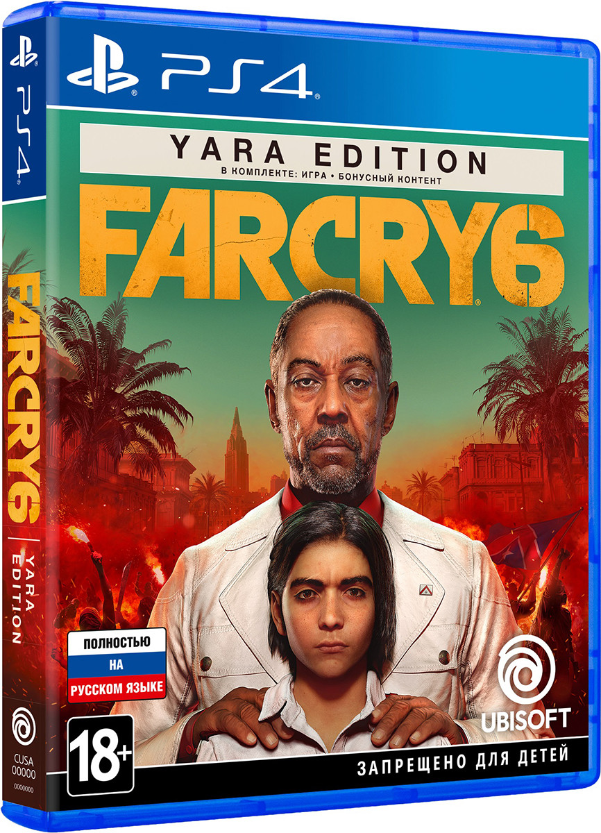 Набор Far Cry 6 Castillo Ubisoft Heroes Yara Edition (игра PS4 + фигурка)