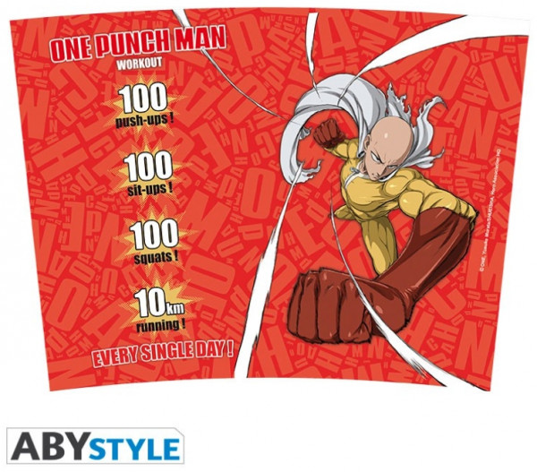 Термокружка One Punch Man: Saitama (355 мл.)