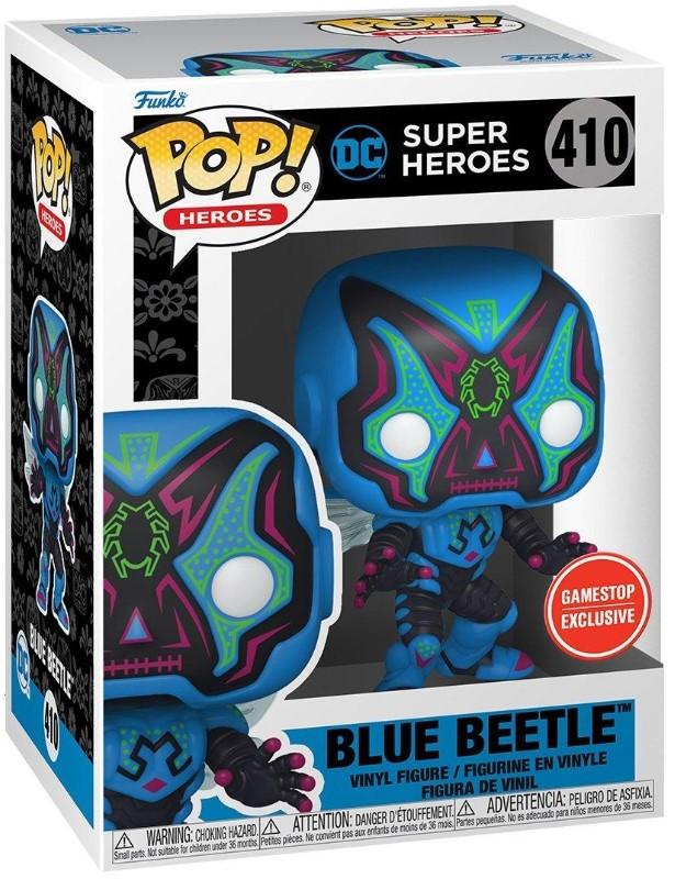 ������� Funko POP Heroes: DC Super Heroes � Blue Beetle Dia De Los Exclusive (9, 5 ��)