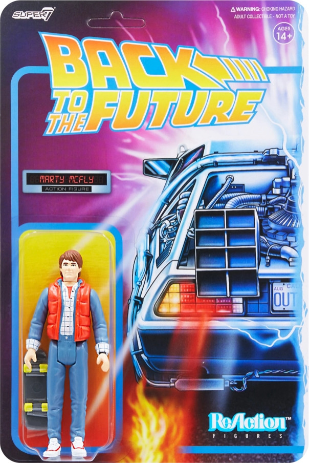  ReAction Figure Back To The Future:  Radiation Suit Marty   Wave 2 (9 )