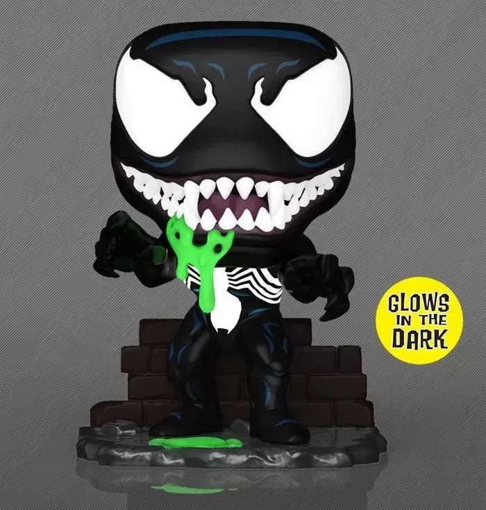  Funko POP Comic Covers: Marvel  Venom [Glows In The Dark] Exclusive (9,5 )