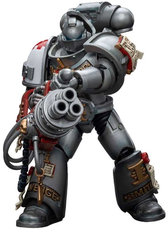  Warhammer 40 000: Grey Knights  Strike Squad Grey Knight with Psilencer 1:18 (12 )