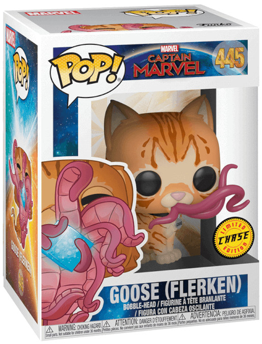  Funko POP: Captain Marvel  Goose (Flerken)  With Chase (9,5 )